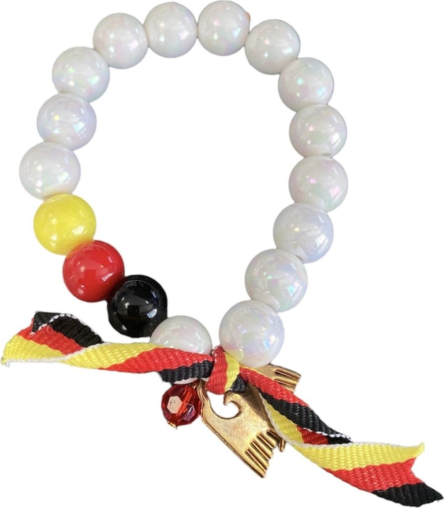 Armband Perlen Europameisterschaft/Weltmeisterschaft Fußballdeutschland