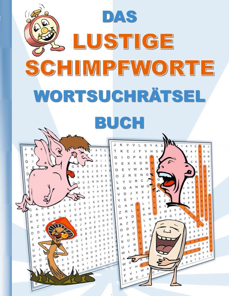 Das Lustige Schimpfworte Wortsuchrätsel Buch Produktbild 