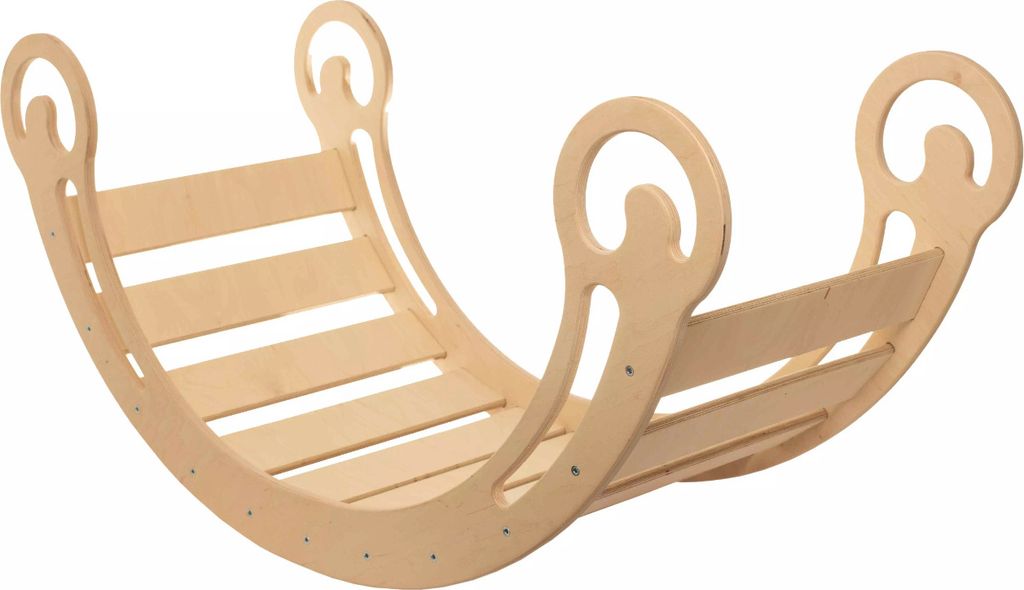 Woodforkid Klettergerüst Kinder Montessori Bruno Gr. L Kletterbogen