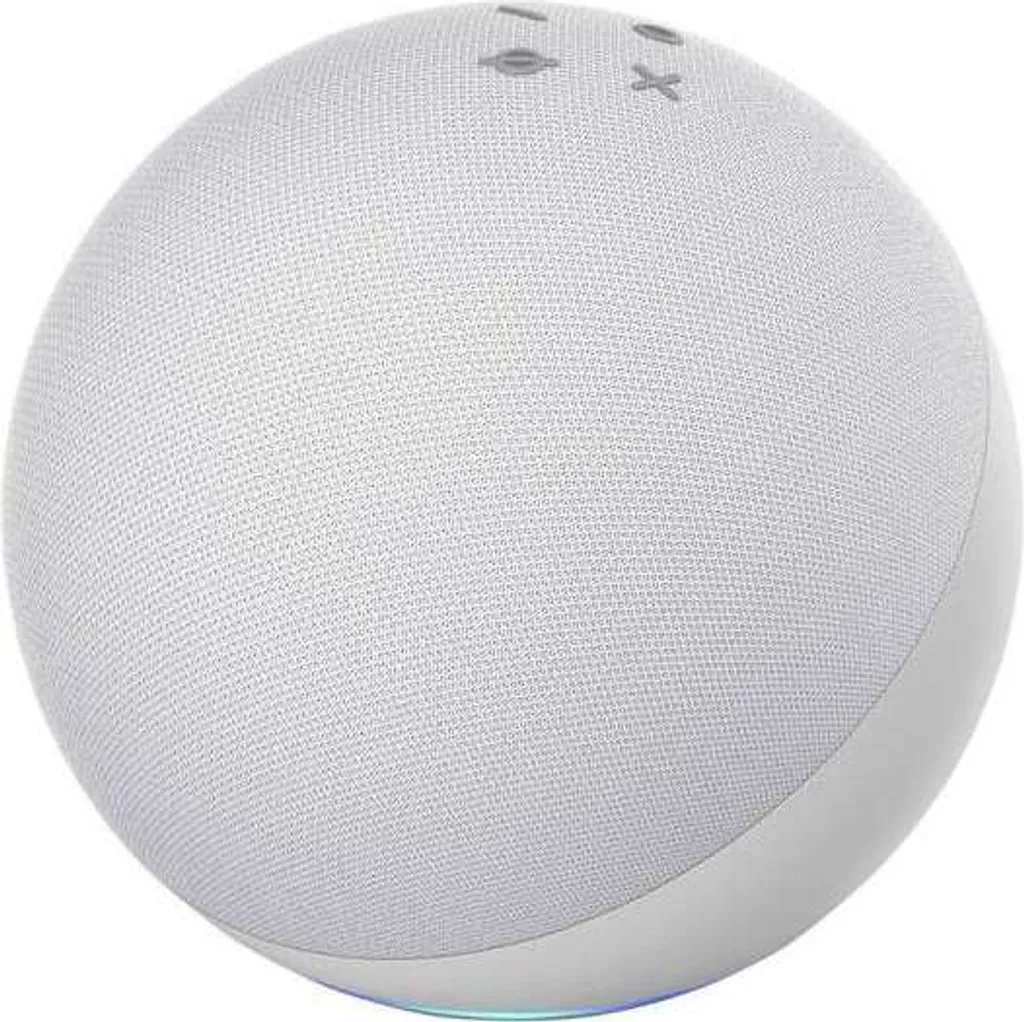 Amazon Echo 4 B085FXGP5W - Enceinte Connectée Blanche avec Alexa Intégré