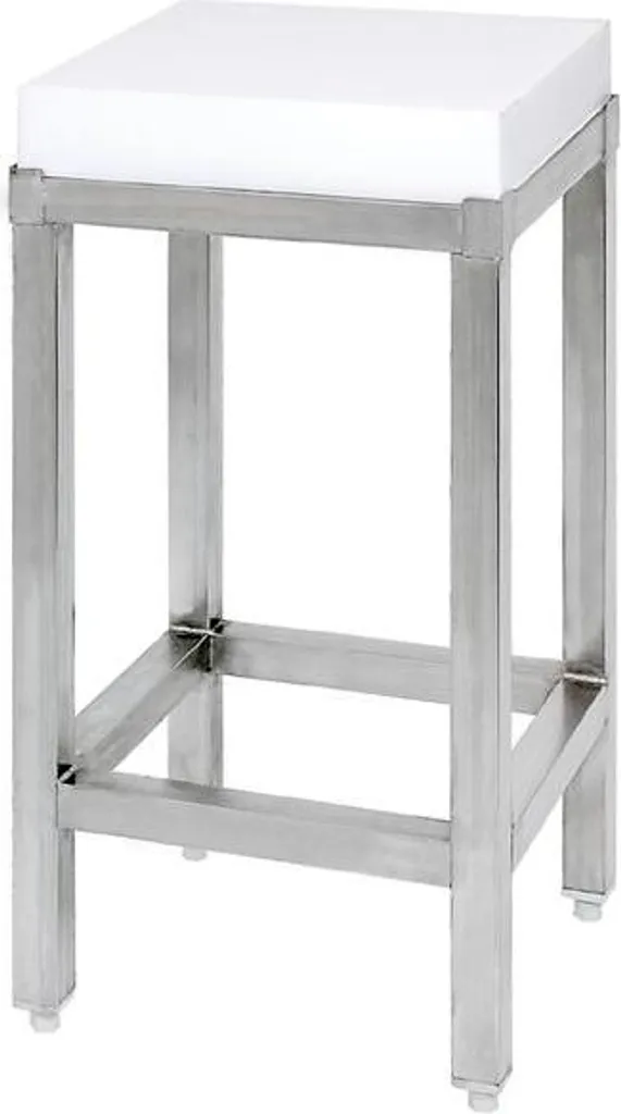 Bloc de coupe CONTACTO en polyéthylène 400x400x80 mm pour boucherie
