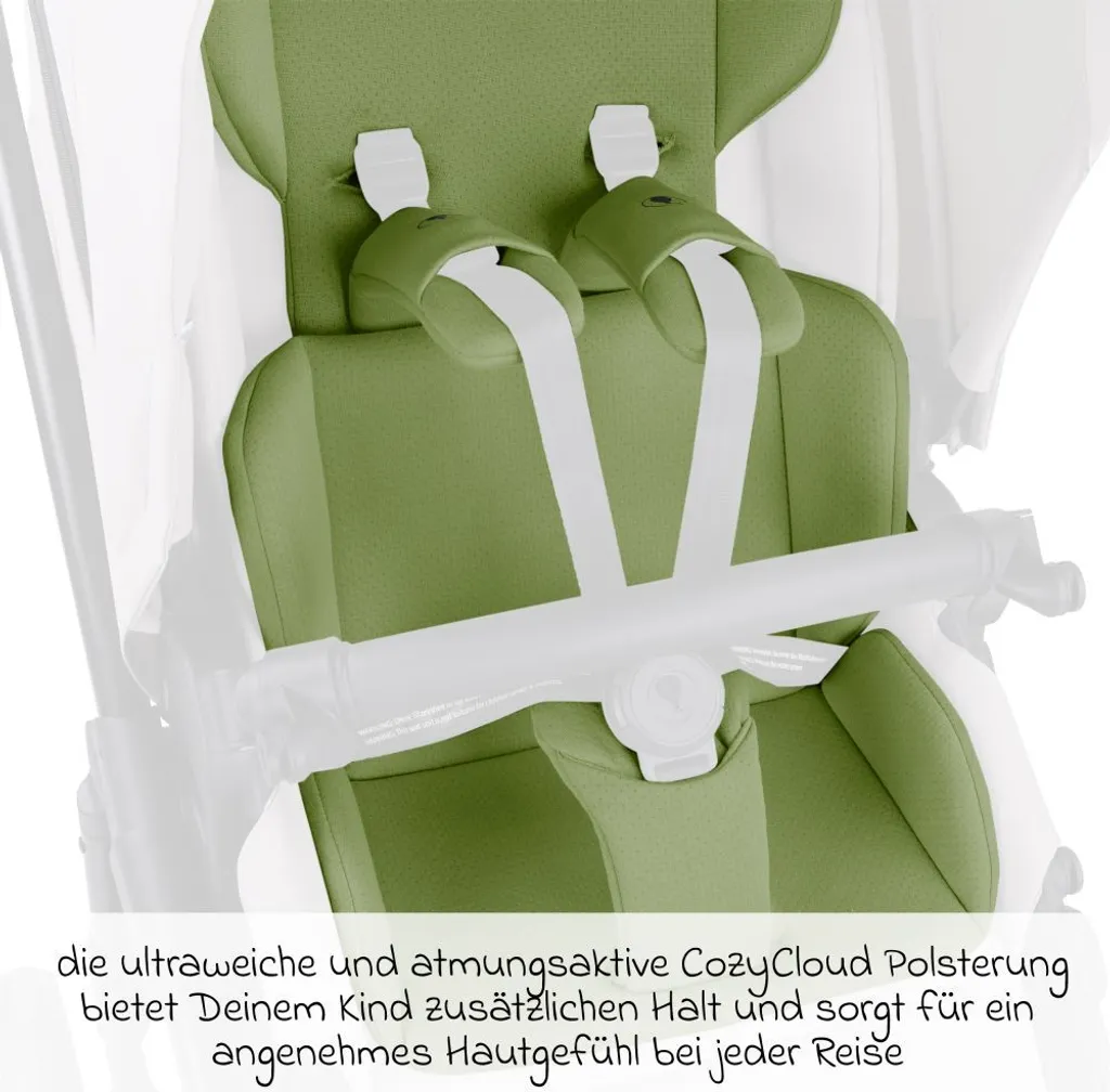 Kit confort pour poussette ABC Design : inserts de protection Samba et Salsa - 3