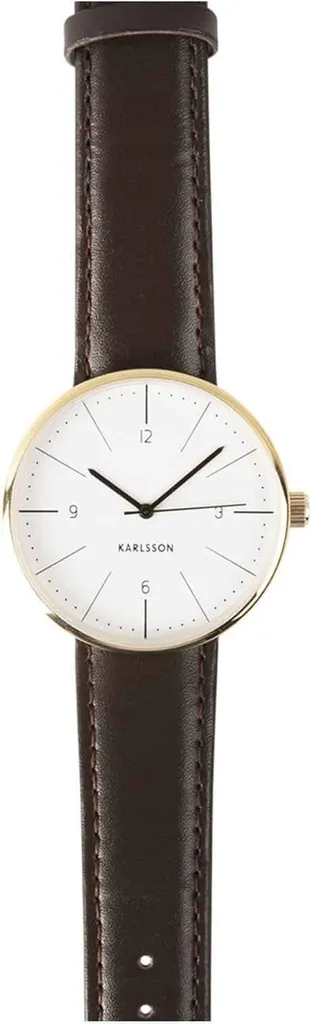 Montre Business Normann Steel Blanche - L'Accessoire Idéal pour le Bureau