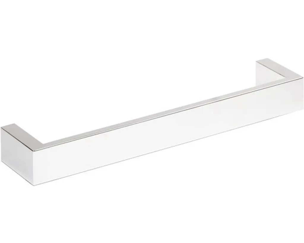 Porte-serviette mural GAMMA en laiton chromé brillant - 30 x 7,5 cm