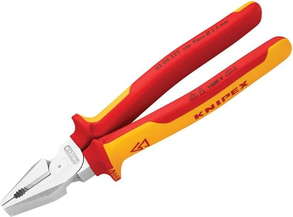 Pince Knipex 225 mm pour installations électriques sous tension VDE