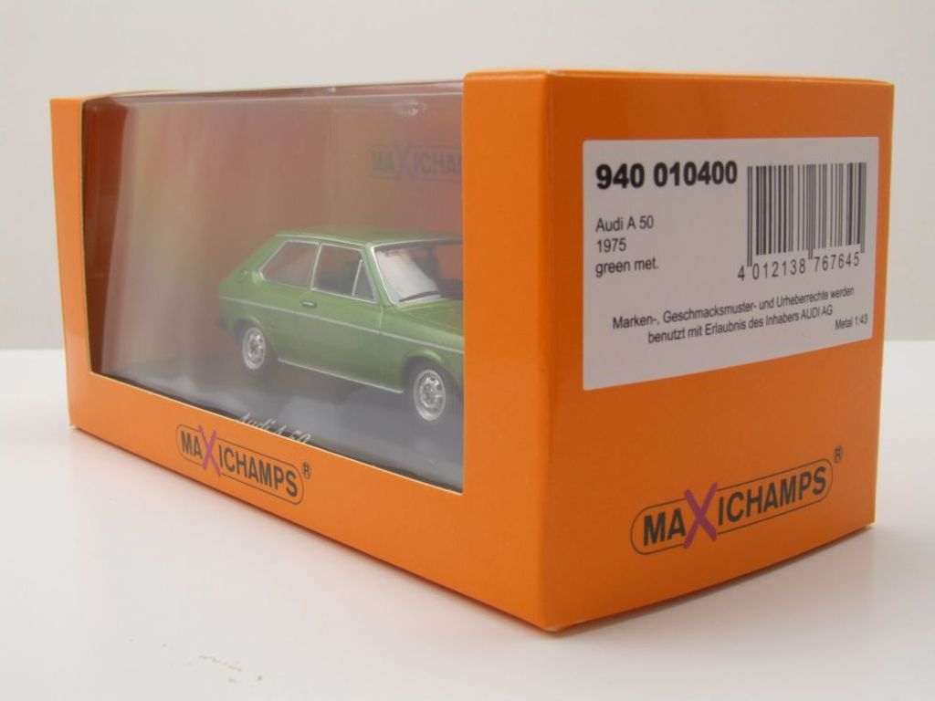 Maxichamps 940010400 Audi 50 1975 grün 1:43 Produktbild 9