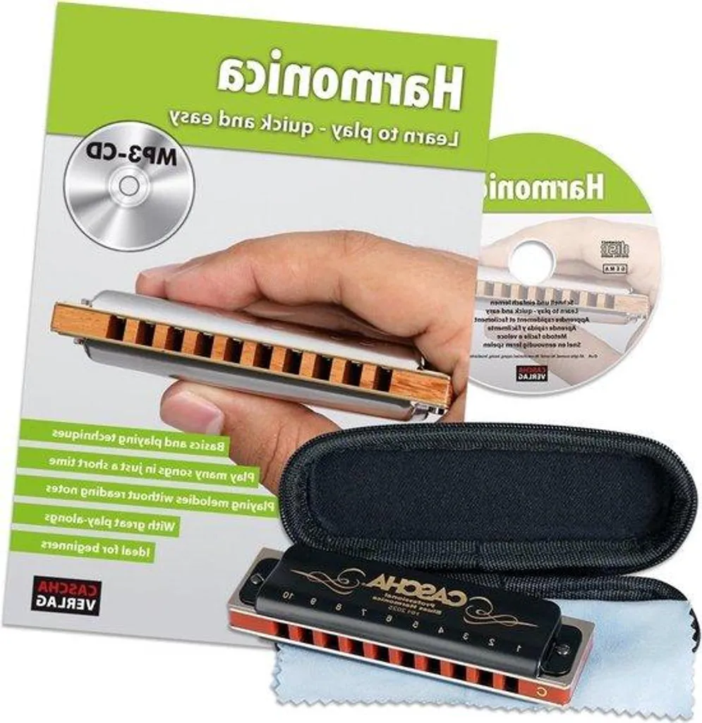 Cours d'harmonica blues et anglais : la solution complète avec CD MP3