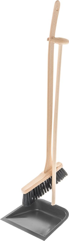 Dřevěný smeták a lopatka, 92 cm Obrázek produktu 