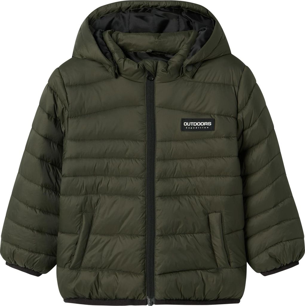 NAME IT Wattierte Kapuzenjacke mit Fronttaschen Größe:
