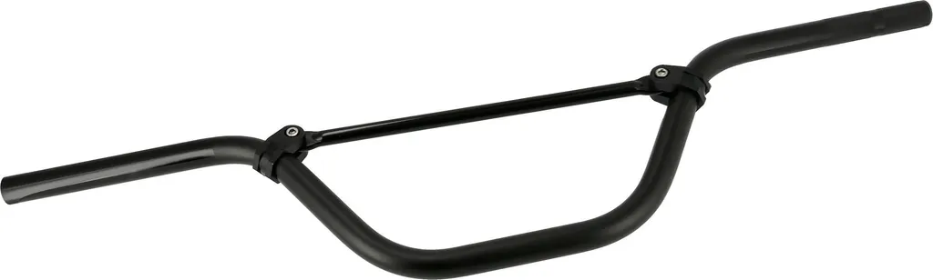 Guidon AKF Noir Anti-Vibrations - Guidon Cross Renforcé pour Confort Moto