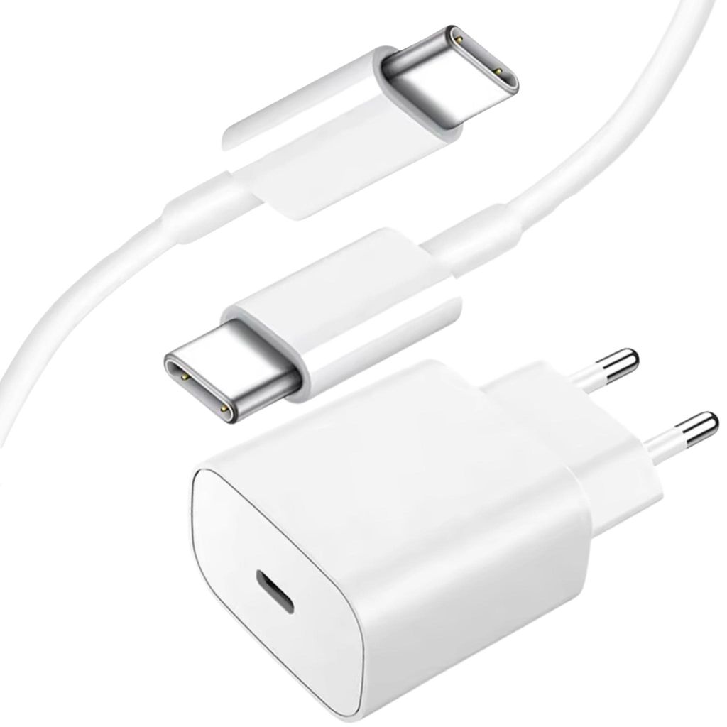 Schnellladegerät 25W Netzteil Adapter USB-C mit 2 meter Produktbild 