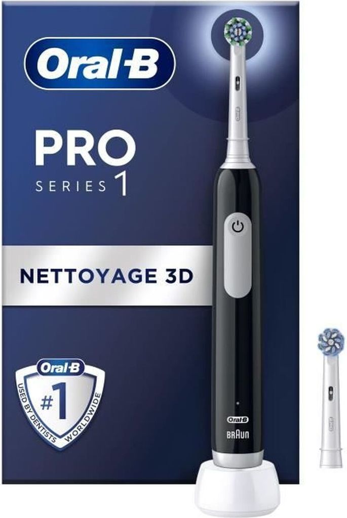 Elektrický zubní kartáček Pro1 černý + další náplň Obrázek produktu 