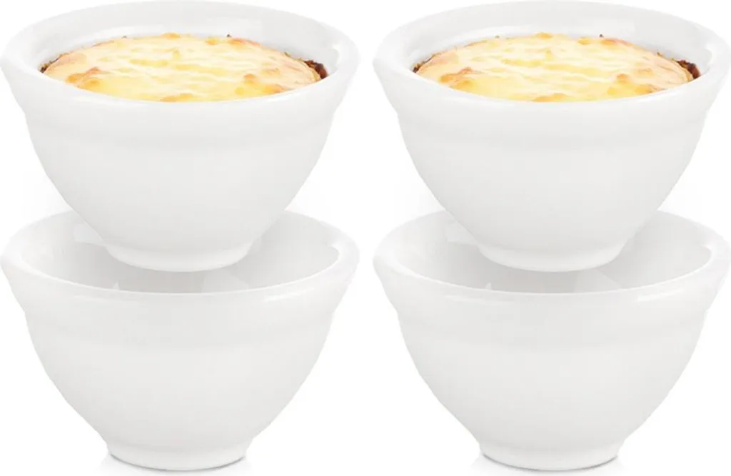 Ciotole per Snack in Porcellana 6 cm 40 ml 4 pz | Aperitivo Top