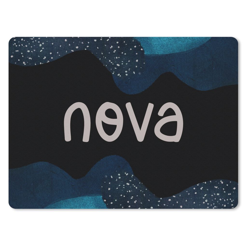 MuchoWow Mauspad Mousepad Nova - Pastell - Mädchen 40x30 cm - Mousepads - Maus Mat - Pad - Mausunterlage - Anti Rutsch