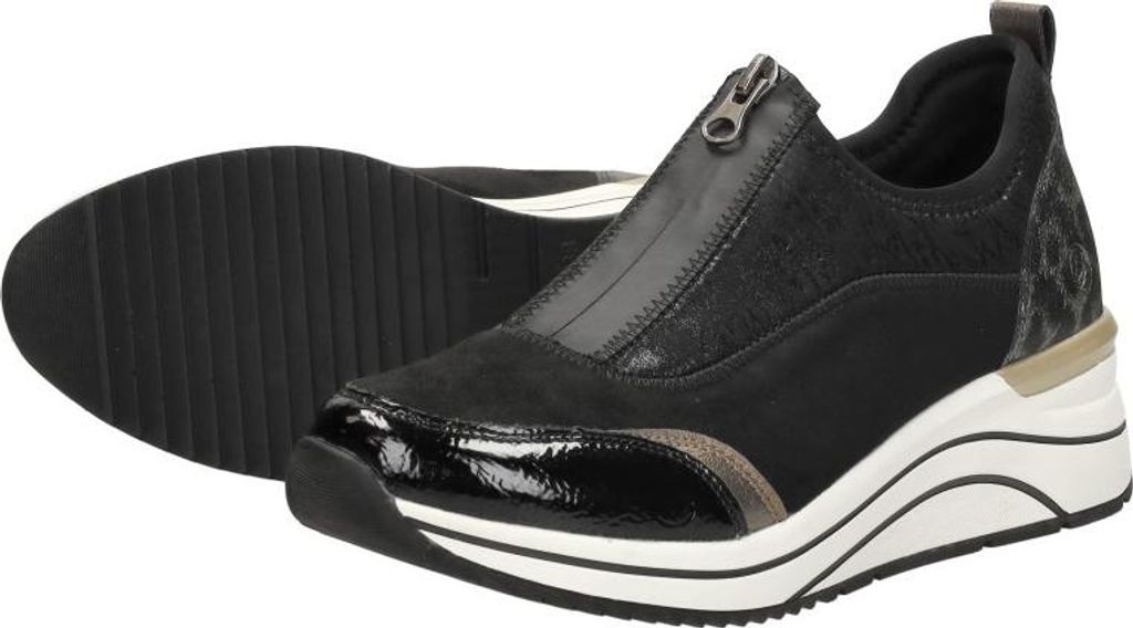 Dolce & Gabbana Mocassini con placca logo - Nero