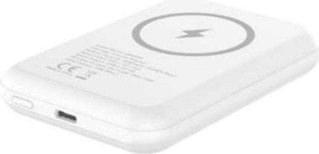 Energizer QM5000 Tragbare Batterie 5000mAh Wireless 15W Schnellladung Weiß
