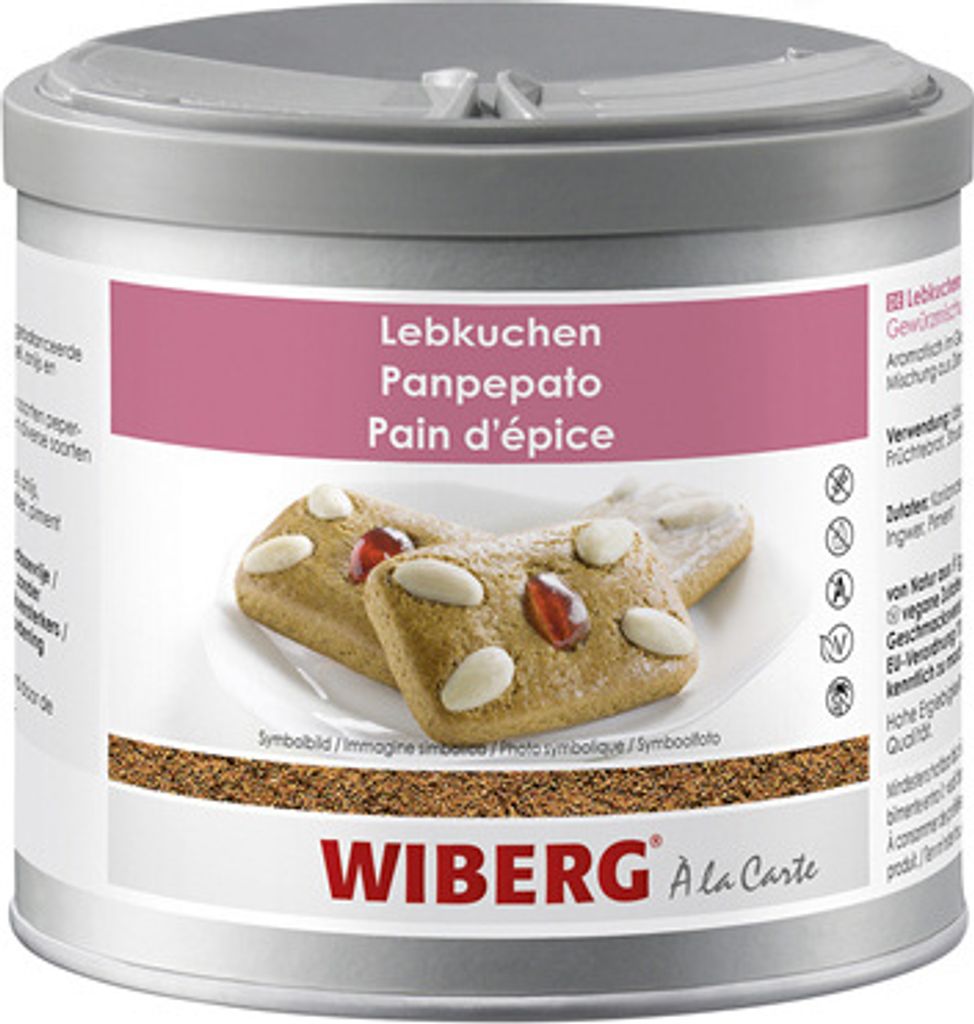 Wiberg Lebkuchen Gewürzmischung gemahlen - 220 g Produktbild 