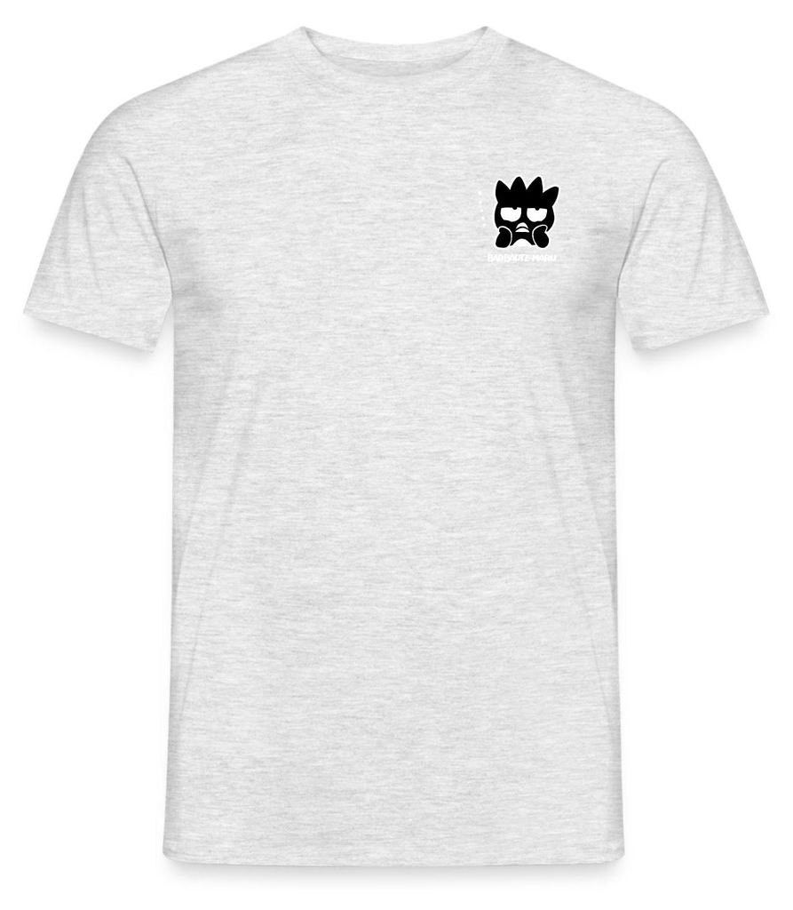 Spreadshirt Bad Badtz-Maru Portrait Männer T-Shirt, 3XL, Grau meliert