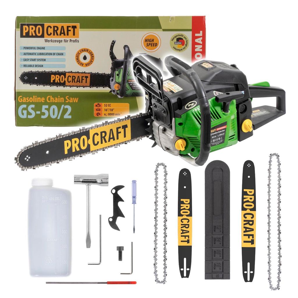 Motosega a benzina Procraft GS-50/2 Immagine del prodotto 