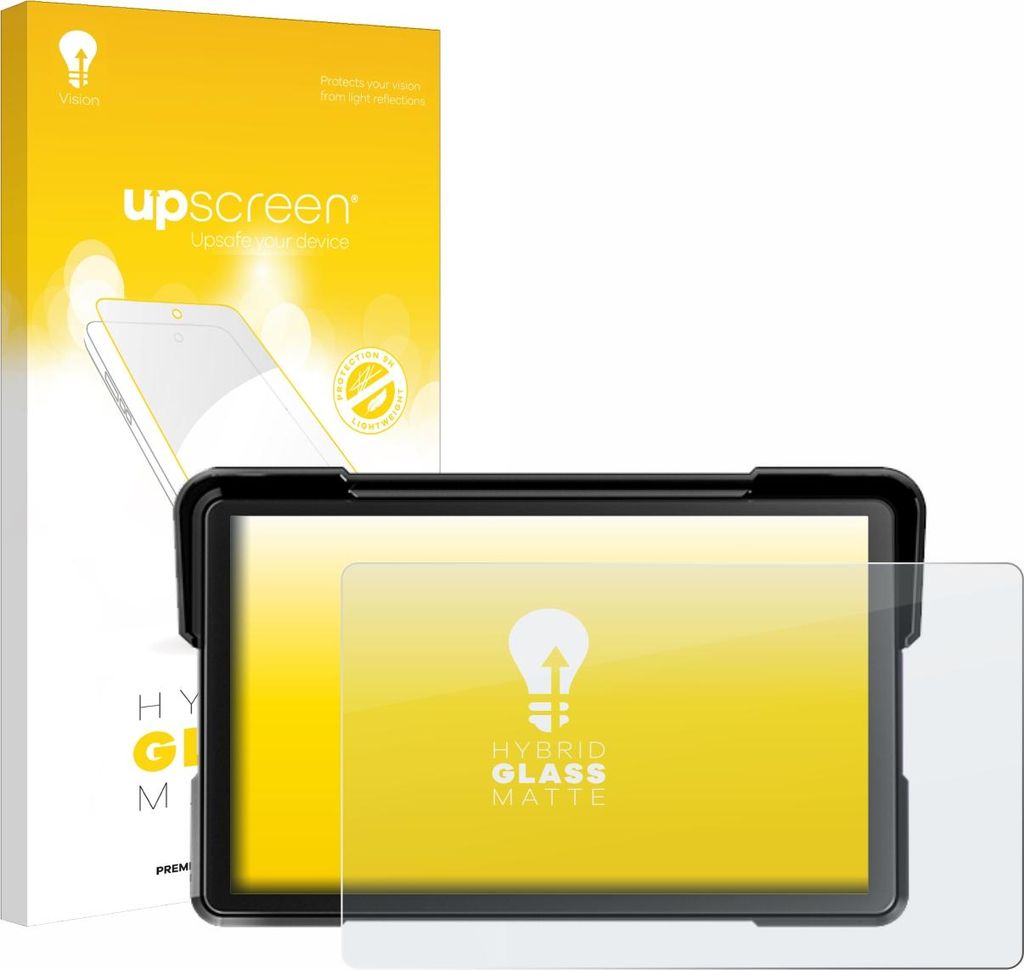 upscreen Entspiegelungs Schutzglas für NFOIEIS Basico 7" Schutzfolie Panzer Folie Glas Display Schutz matt