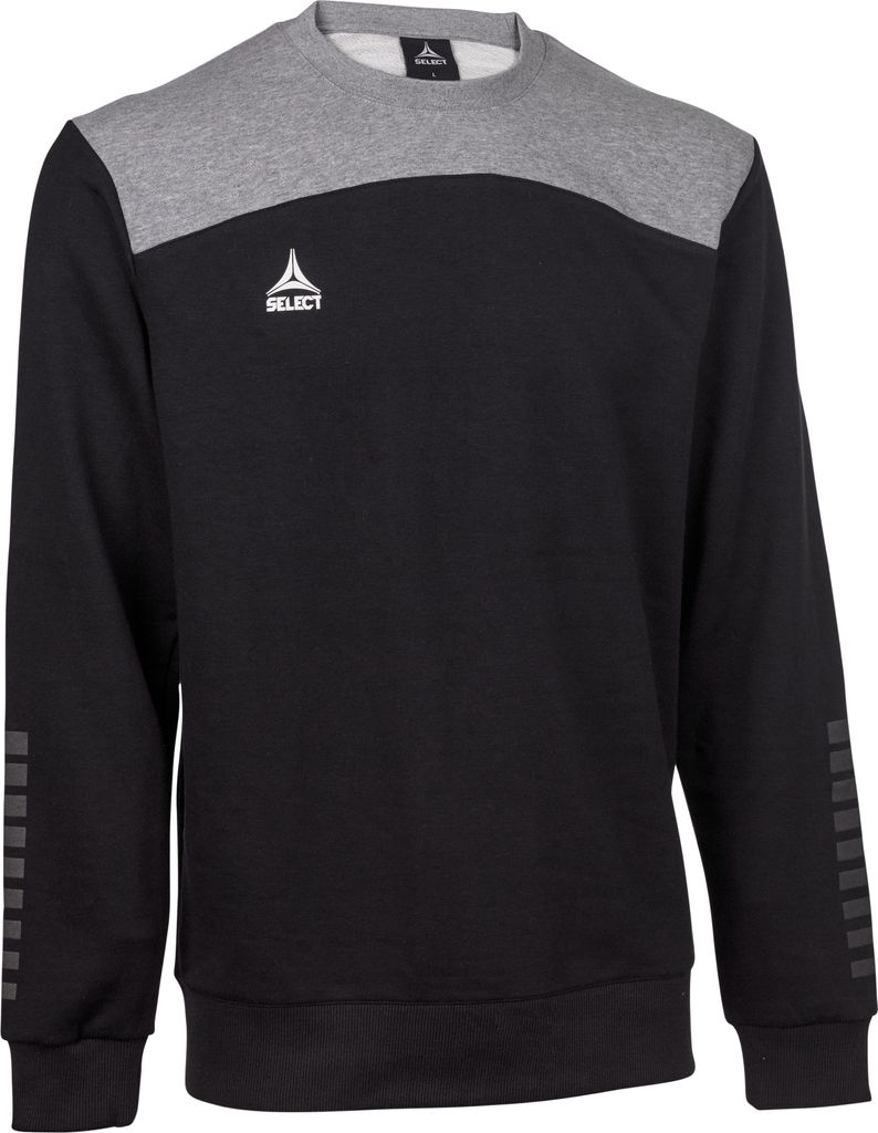 SELECT Sweatshirt Oxford v22, Gr.XXXL, schwarz grau