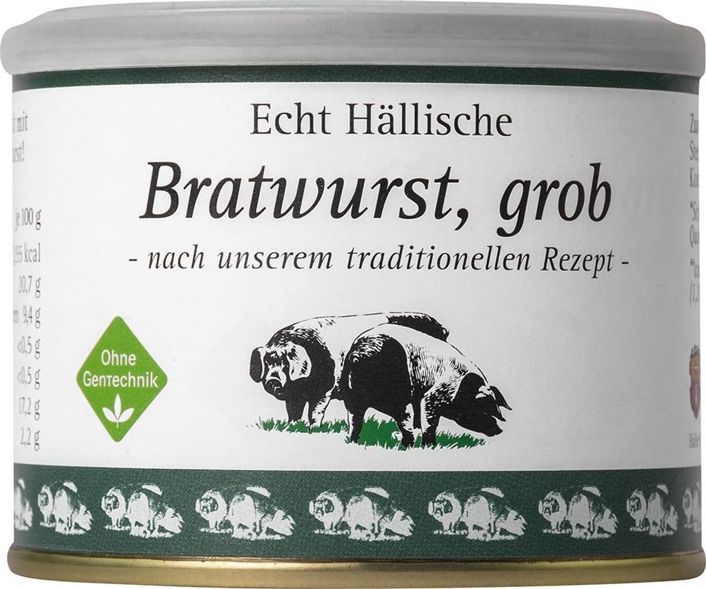Echt Hällische grobe Bratwurst von der BESH (200 g) Produktbild 
