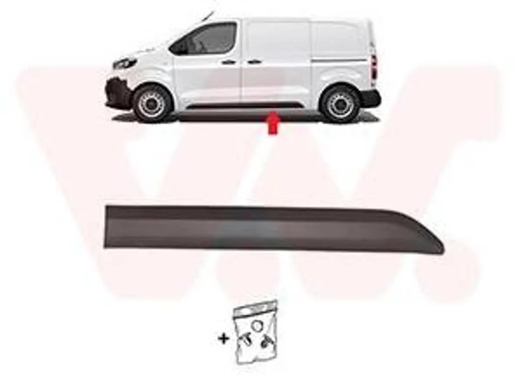Réparer une moulure de porte gauche cassée sur Opel Vivaro C 0944405