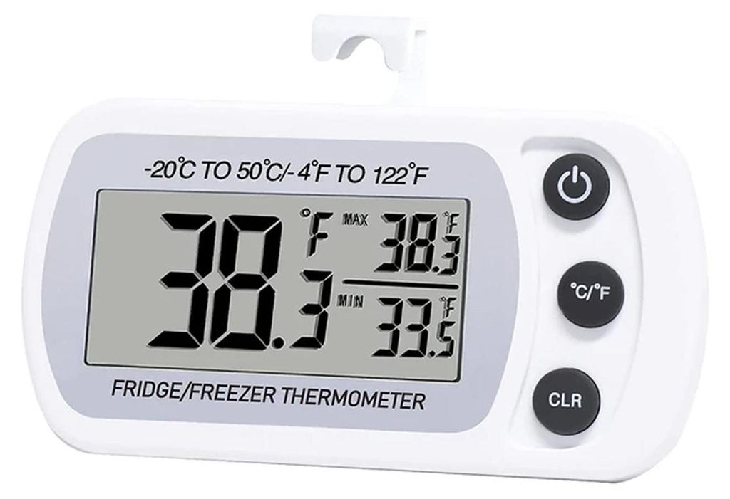Digitale Thermometer voor Koelkast/Vriezer -  -20t/m50°C - Productafbeelding  AI-gegenereerde afbeelding