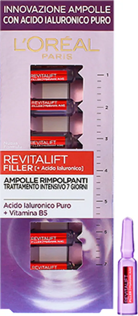 L'Oréal Revitalift Filler Siero Ampolla: Volume e Idratazione 1.3ml