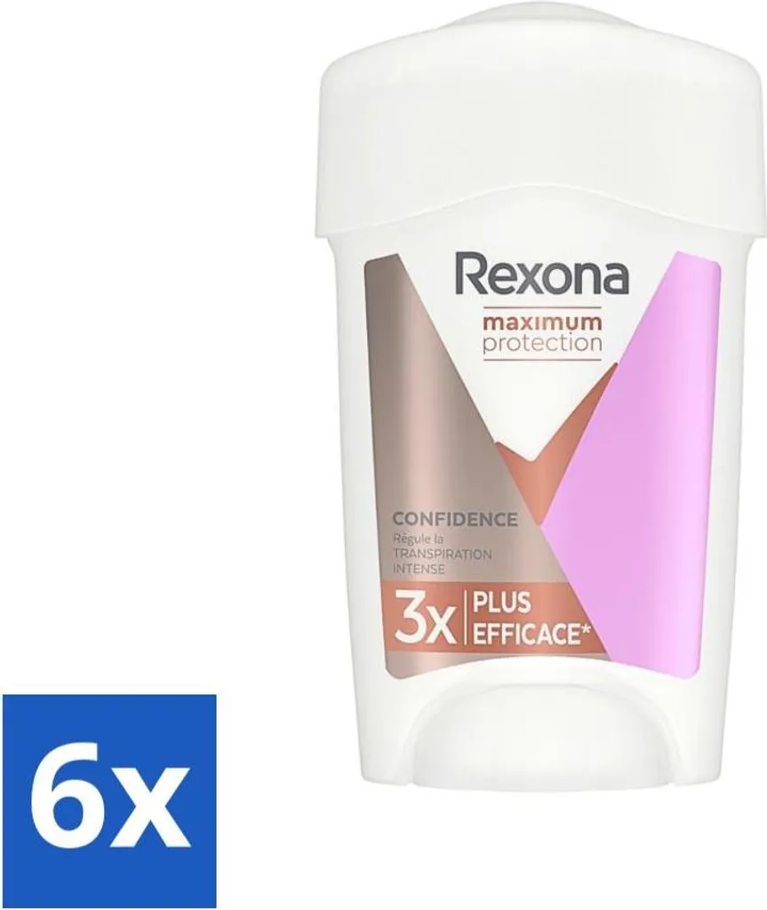 Déodorant Stick Femme Rexona Protection Maximale Anti-Transpirant x6