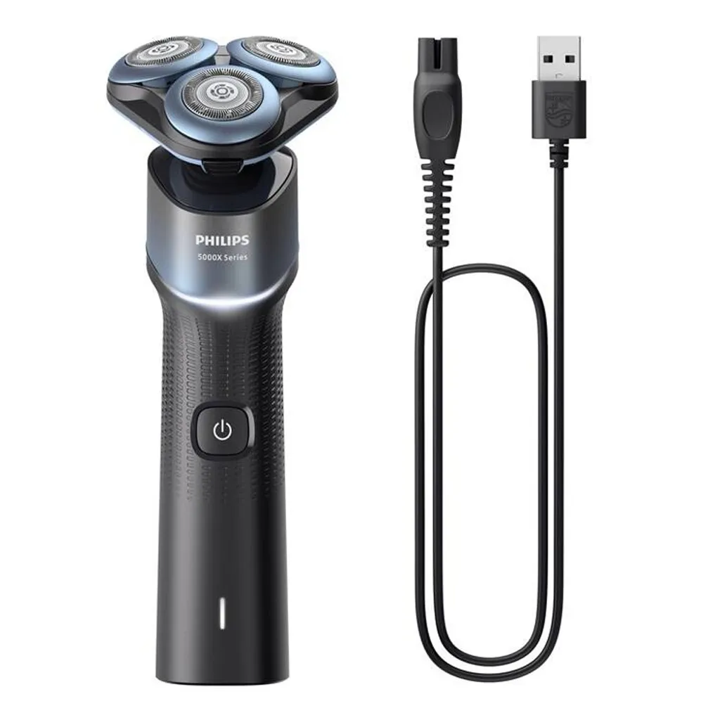 Philips Shaver 5000X X5006/00 Rasoir électrique 3 têtes Wet & Dry Noir