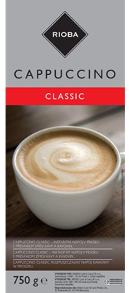 Cappuccino Classic 750g - Rioba Zdjęcie produktu 