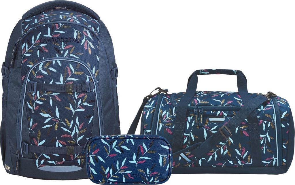 Coocazoo Mate Boho Glam Schulrucksack Set 3tlg.