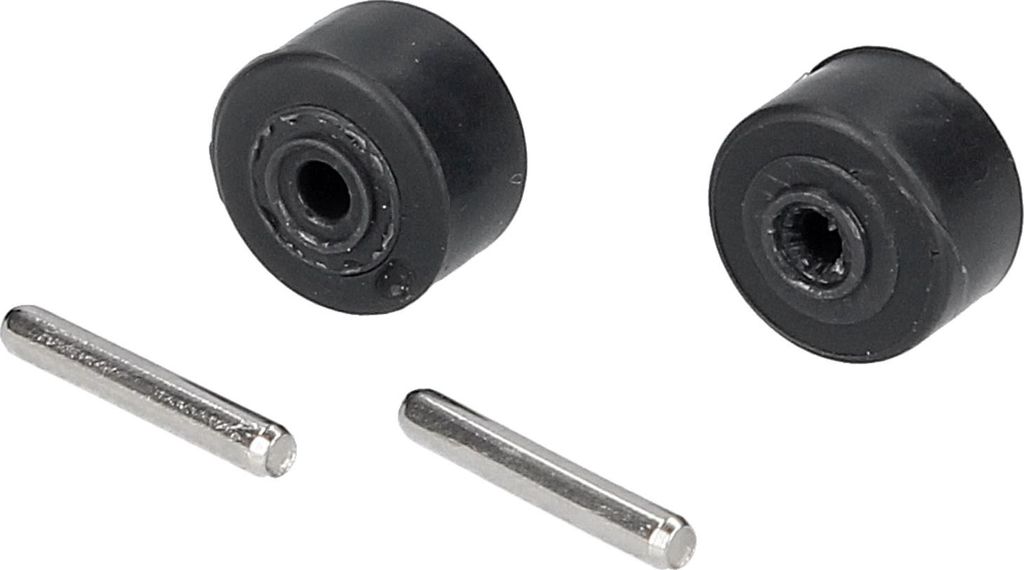 easyPART passend für 4055483178 Electrolux Rad Set mit Achsen für ElektroBodendüse AEG an Stielstaubsauger