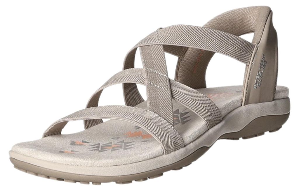 Skechers Slip-Ins: Reggae Slim  Sandalen Plat - Taupe - Produktbild 
