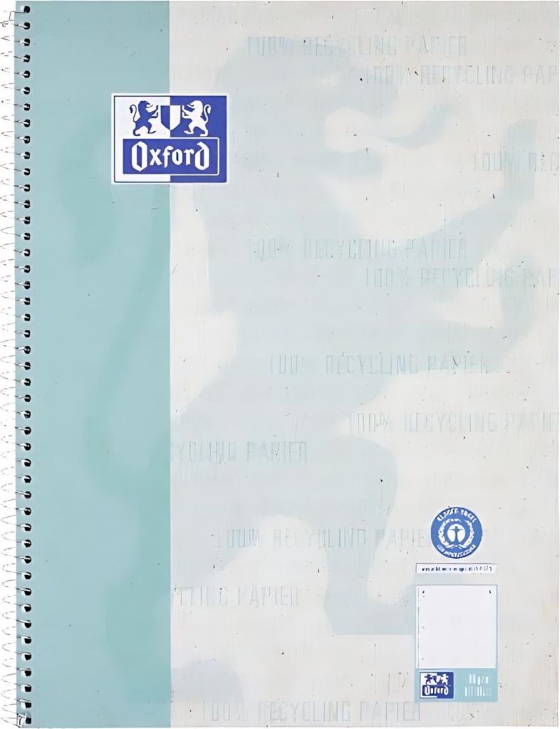 Oxford Collegeblock "Recycling" DIN A4+ 80 Blatt dotted Produktbild 