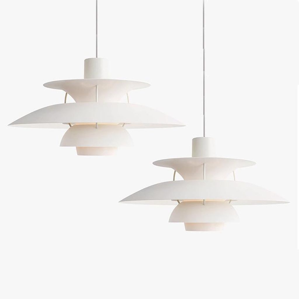 Zestaw 2 sztuk lamp wiszących ZELURXX w stylu Zdjęcie produktu 