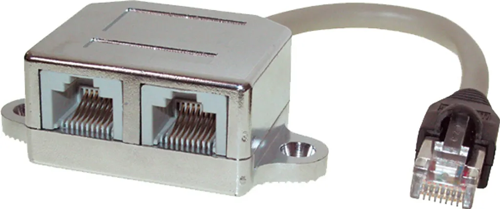 shiverpeaks BASIC-S Adaptateur de câble patch RJ45 Cat 5e blindé Gris