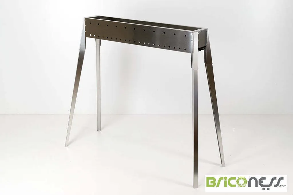 Spiedo Grill El Gaucho 80 : Barbecue en Inox pour Brochettes et Arrosticini