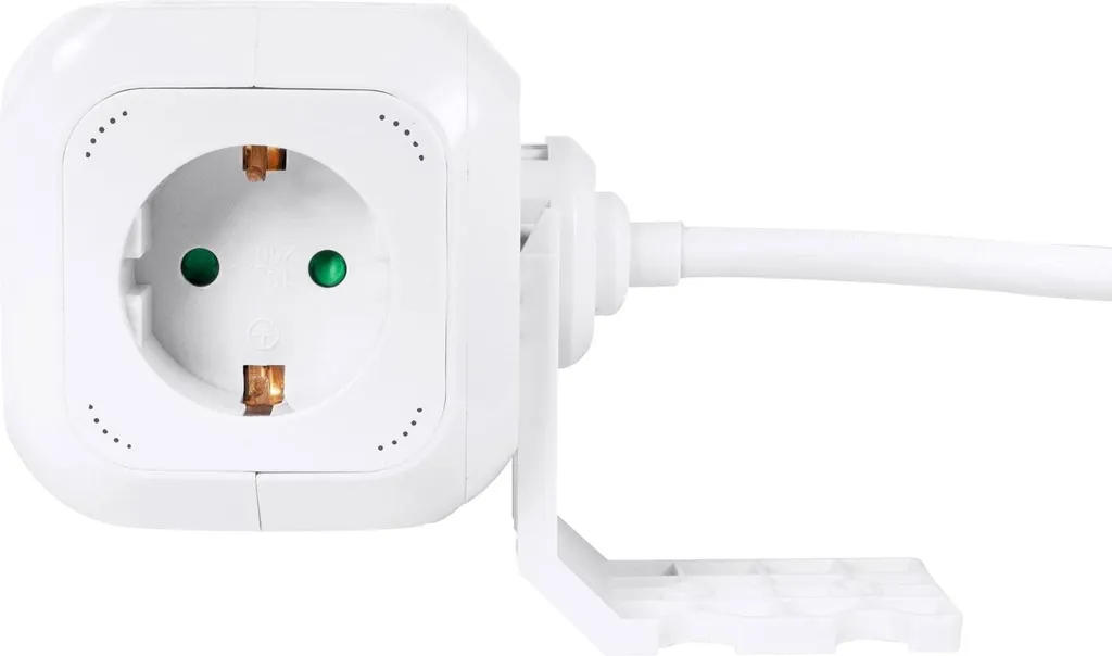 Power Cube Multiprise avec USB-A et USB-C PD 20W Charge Rapide Blanche