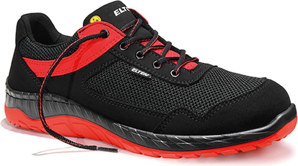 ELTEN Sicherheitshalbschuh LONNY red Low ESD S1P Arbeitsschuh mit Stahlkappe