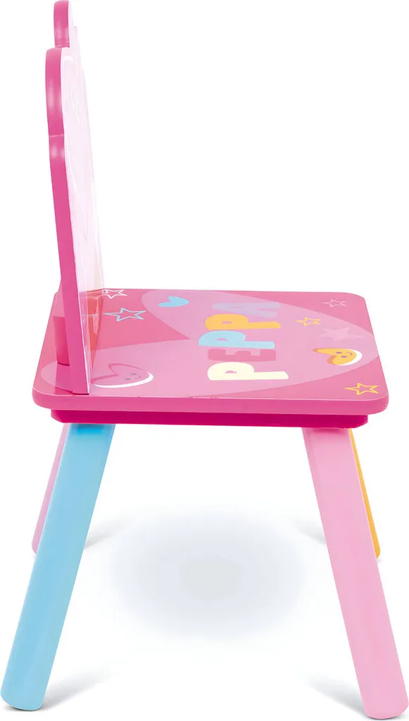 Arditex 19328166 Gruppo di seduta per bambini Peppa Pig tavolo e 2 sedie
