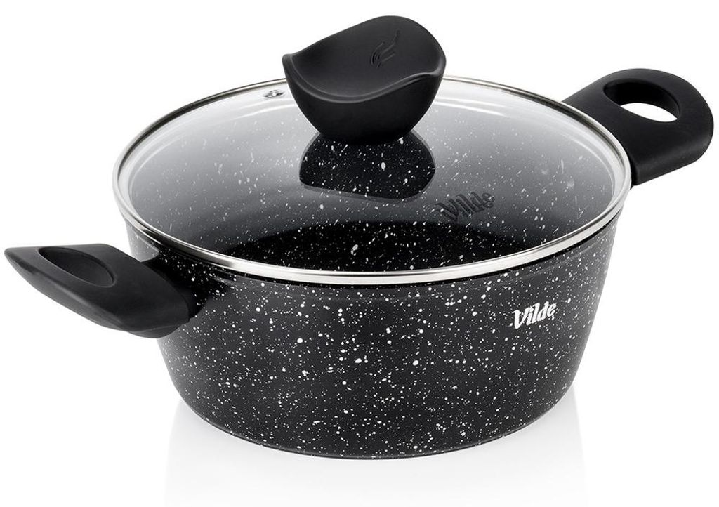 Vilde | Kochtopf Induktion 2,2 L - mit Glasdeckel - ⌀20 cm Produktbild 