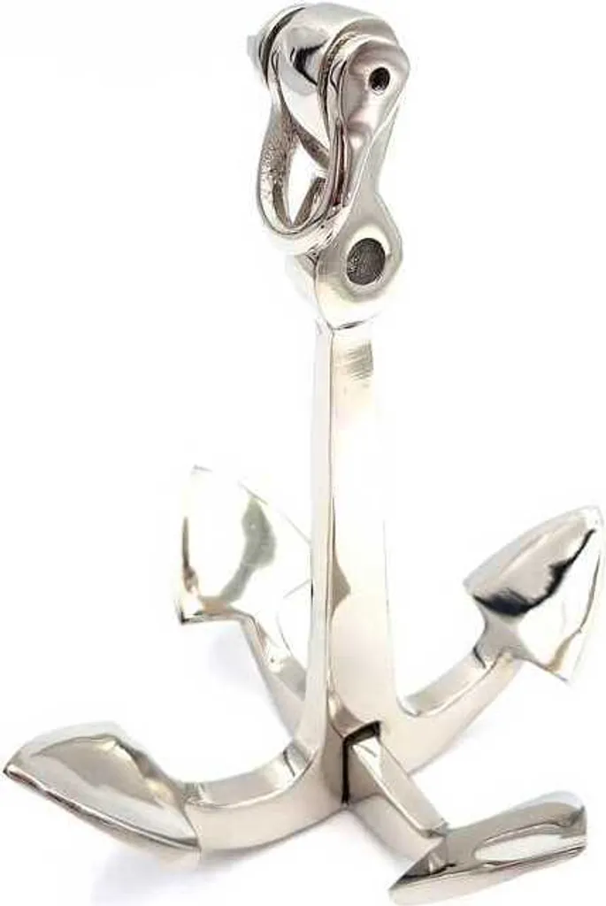 Ancre Marine Décorative 20 cm pour Ambiance Bord de Mer - Métal N-2988