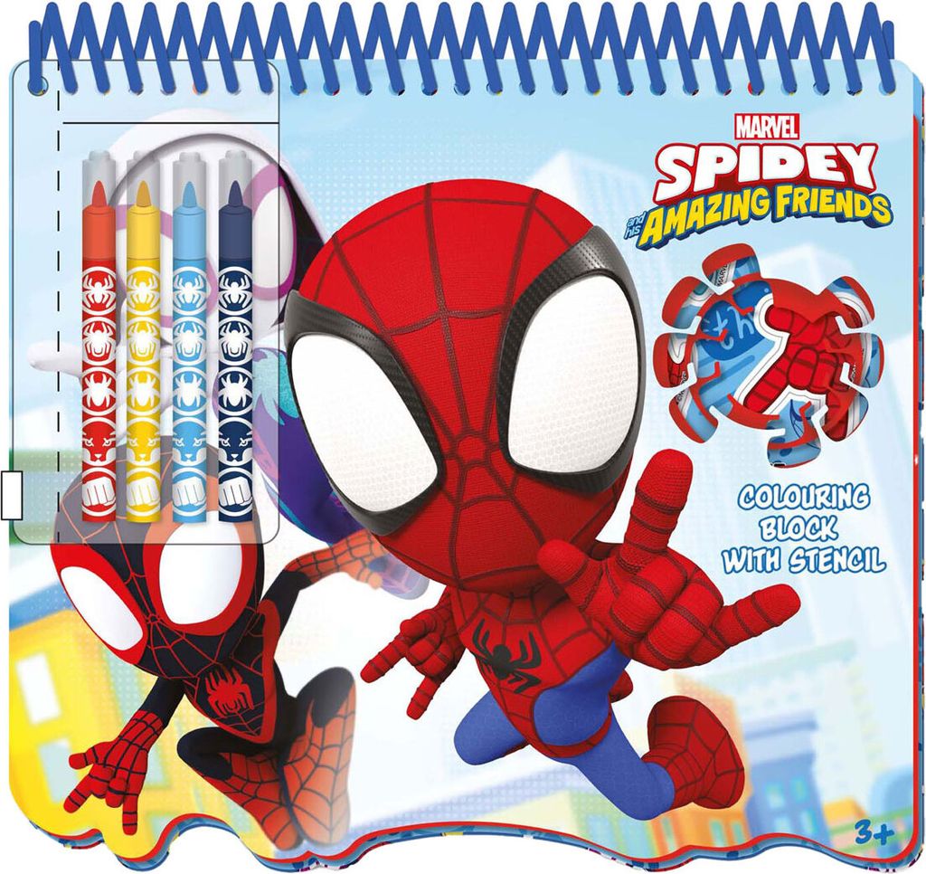 Spidey Schablonen-Zeichenblock