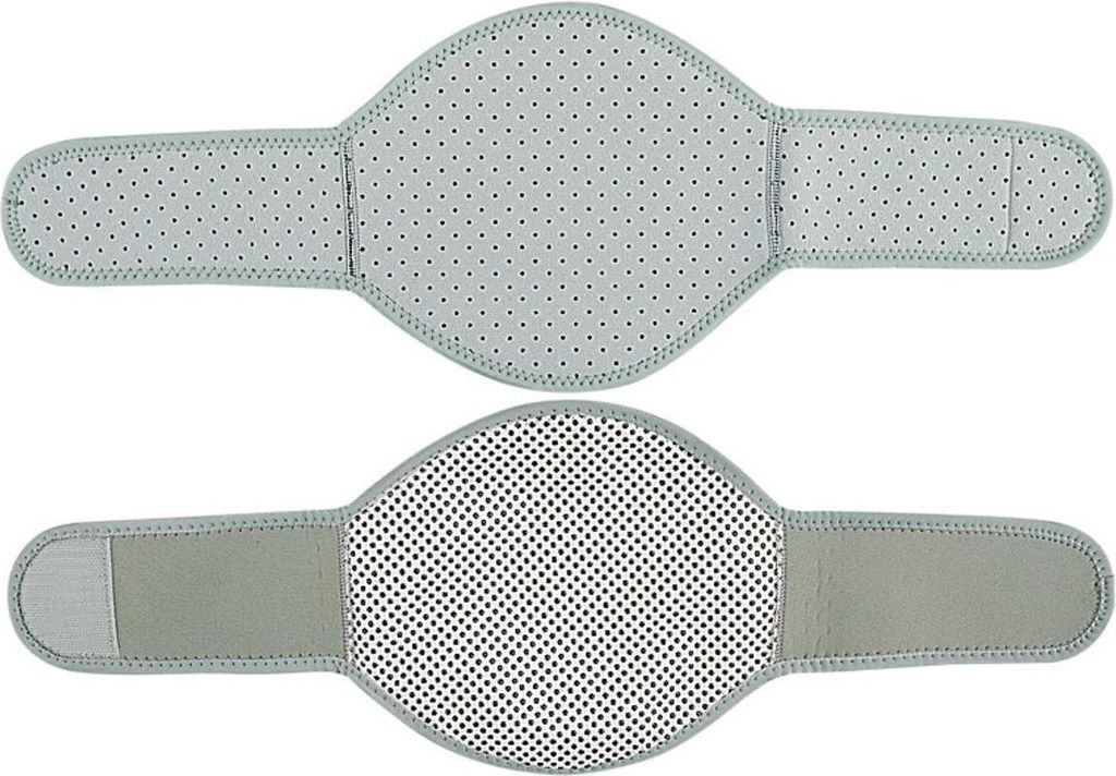 INF Selbstheizende Kniebandagen - Thermische Kniebandage für Winter & Sport (Paar) Grau