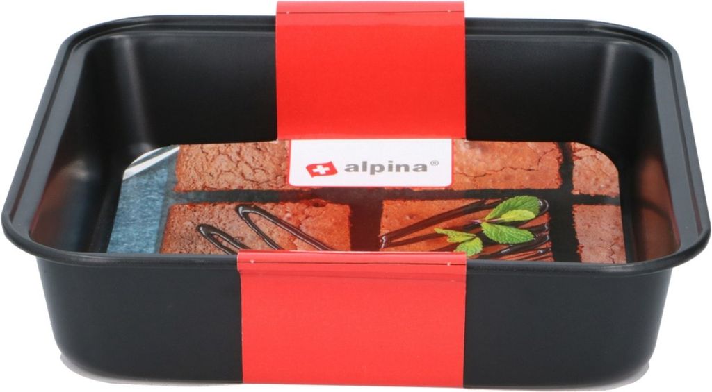 Alpina Pečicí forma 23X22X5 cm černá Obrázek produktu 