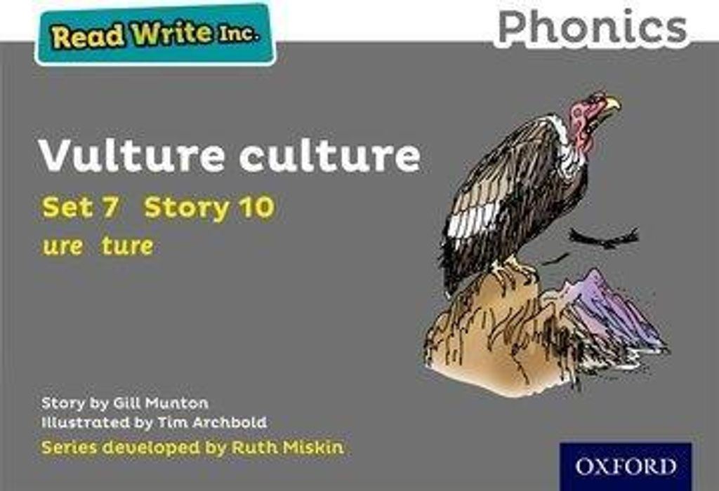 Read Write Inc. Phonics: Die Kultur der Geier (Graues Set 7 Geschichtenbuch 10)