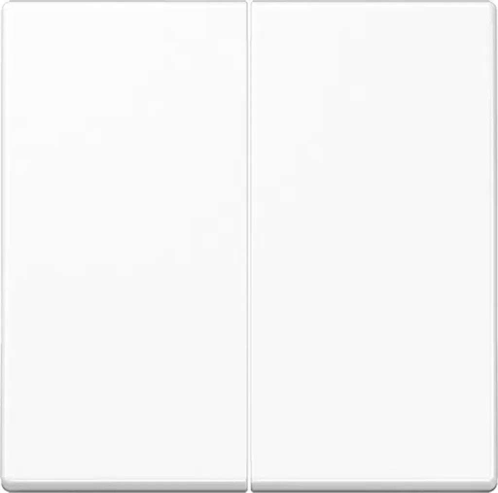 Bascule Jung A102WW Série A en Thermoplastique Blanc Brillant Durable