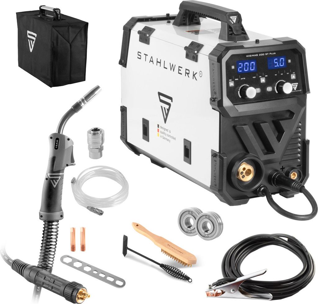 STAHLWERK Schweißgerät MIG MAG 200 ST PLUS Produktbild 